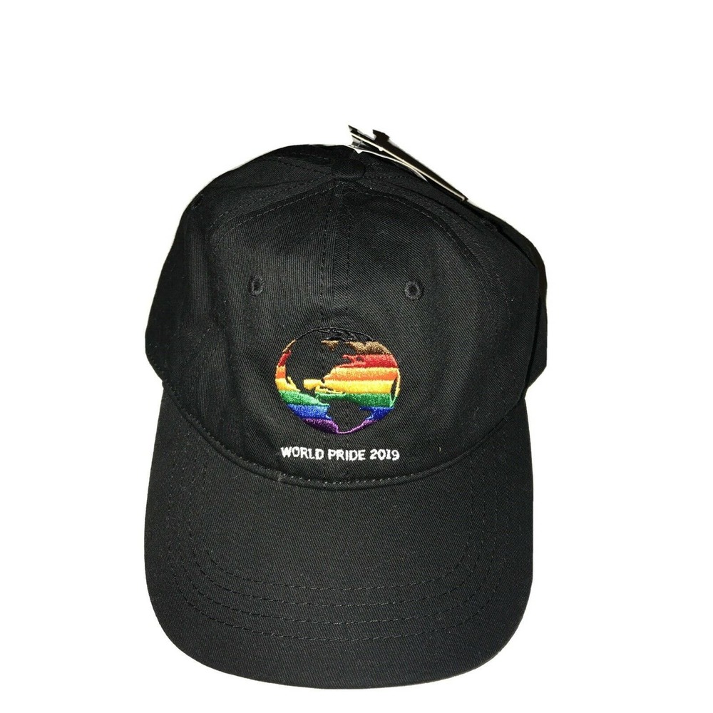 Kenneth Cole Mens Black Adjustable Cap Pride